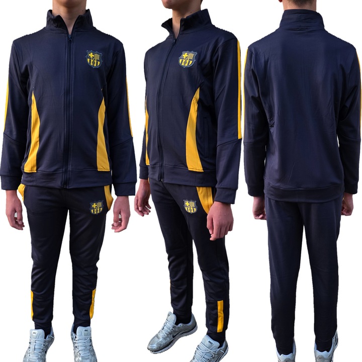 Trening Copii Barcelona, Fekete és Sárga, Fekete