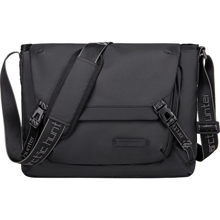 Geanta laptop Arctic Hunter K00528, 10L, 32.5x22.5x13cm, neagra, cu suport pentru tableta