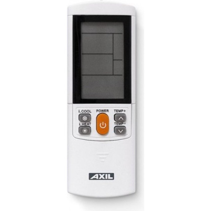 Telecomanda universala pentru aer conditionat, functie de termostat, distanta 8m, alimentare cu baterii AAA