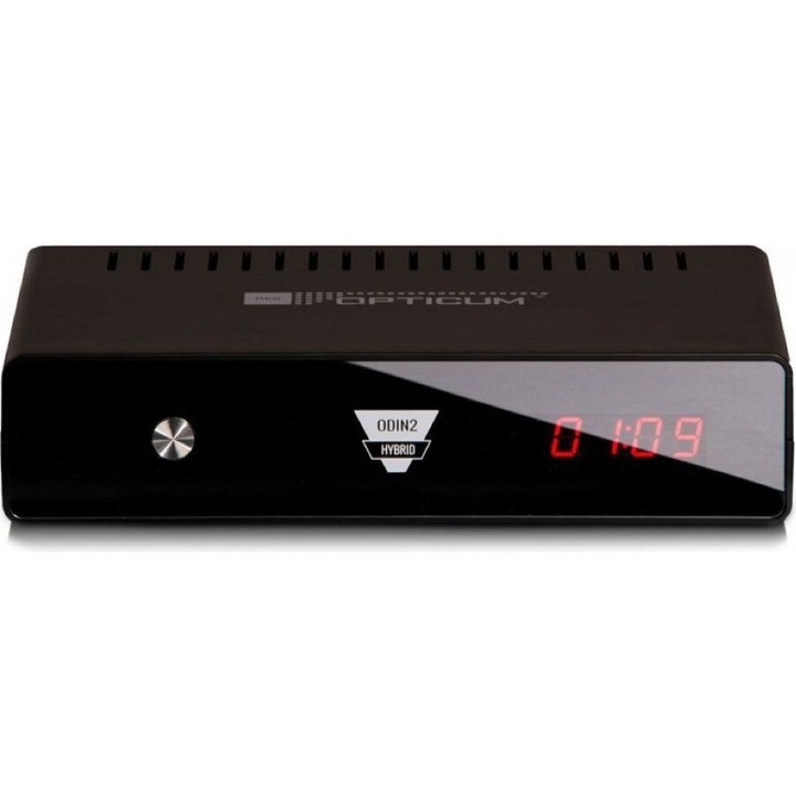 Receiver TV Opticum Enigma 2, LINUX, DVB-T2/DVB-C, 256 NAND Flash, 512MB DDR3 RAM, negru