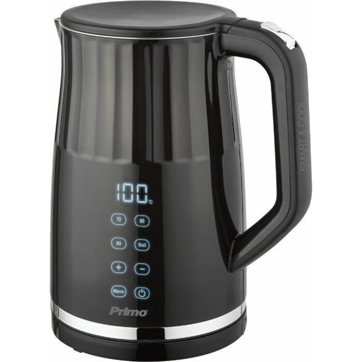Cana fierbator inox 1.8L cu indicator temperatura 1500-1800W Hausberg HB3626NG