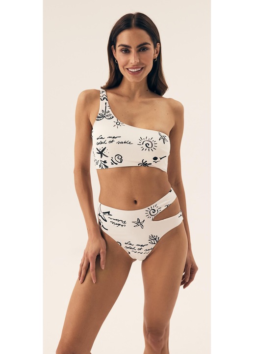 Sutien de baie moale Alb crem Firenze Esotiq, Alb