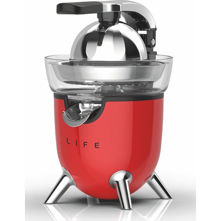 Storcator electric, Life, Design vintage, 100W, rosu