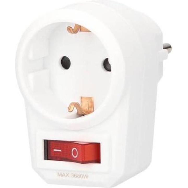 Prize GSC cu Diakopte, 3680W, 16A, 250V, Alb