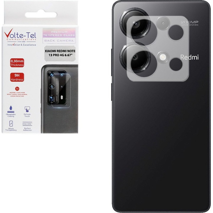 Folie protectie telefon, Xiaomi Redmi Note 13 Pro 4G, 0.30mm, Full Glue, 6.67"