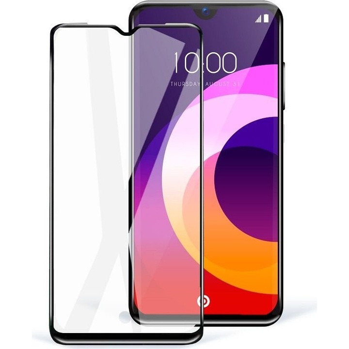 Folie protectie telefon, 5D Full Glue, ceramica, negru, 0.3mm