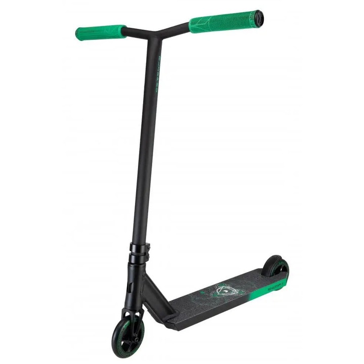 Blazer Pro Enigma 2 roller, alumínium, 110 mm kerekek, HIC, fekete-zöld, 82 cm