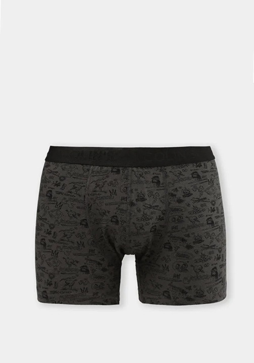 Lenjerie Intima De Barbati Antracit Modern Fit, Colin's, bumbac, L