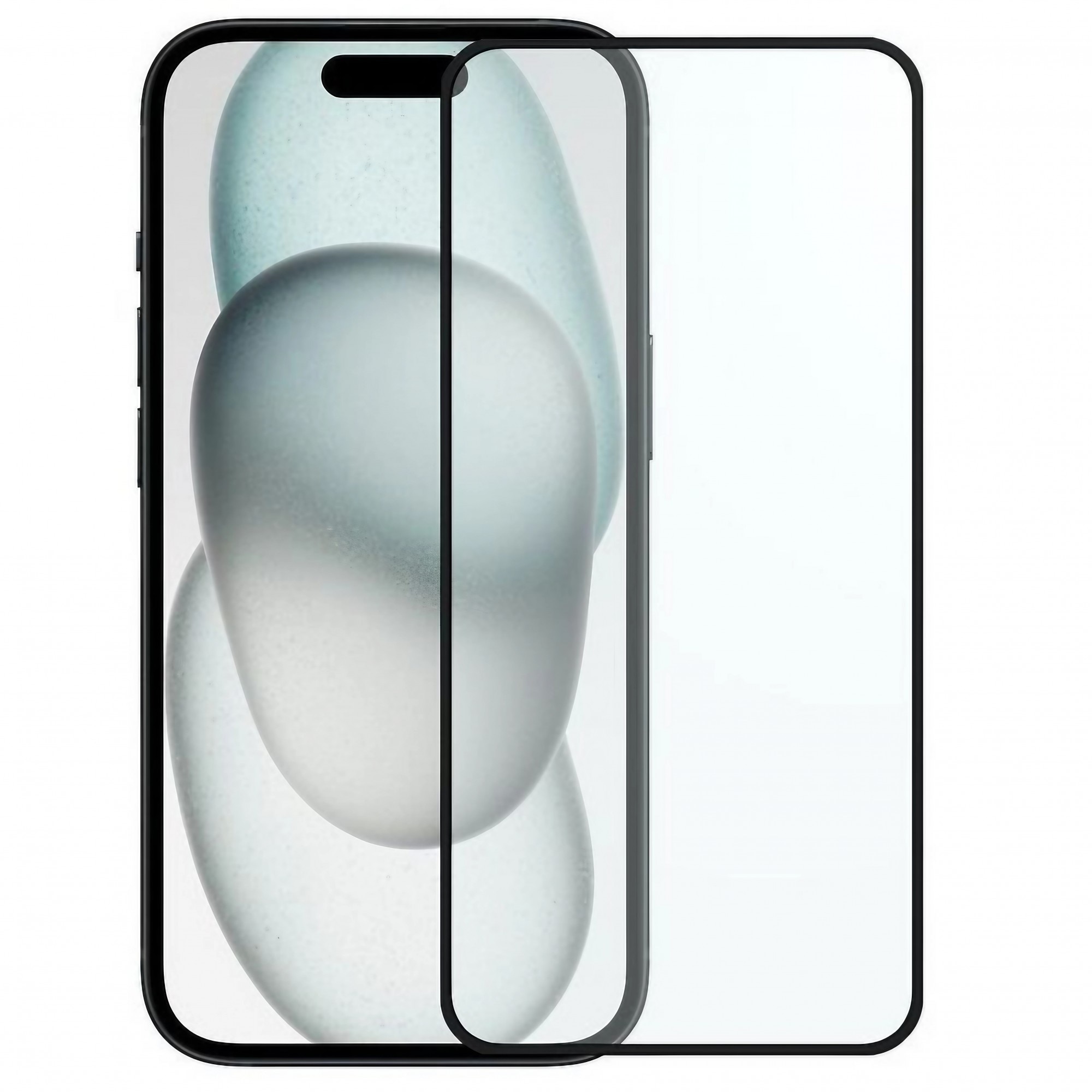 Folie Sticla Securizata, Flippy, Pentru Apple iPhone 16, Full Glue, Margini Negre, Transparent