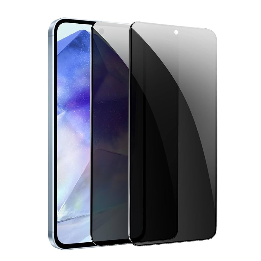 Folie Sticla Securizata, Flippy Privacy Classic 35, Negru Transparent, 2.5D, pentru Samsung Galaxy S23 FE