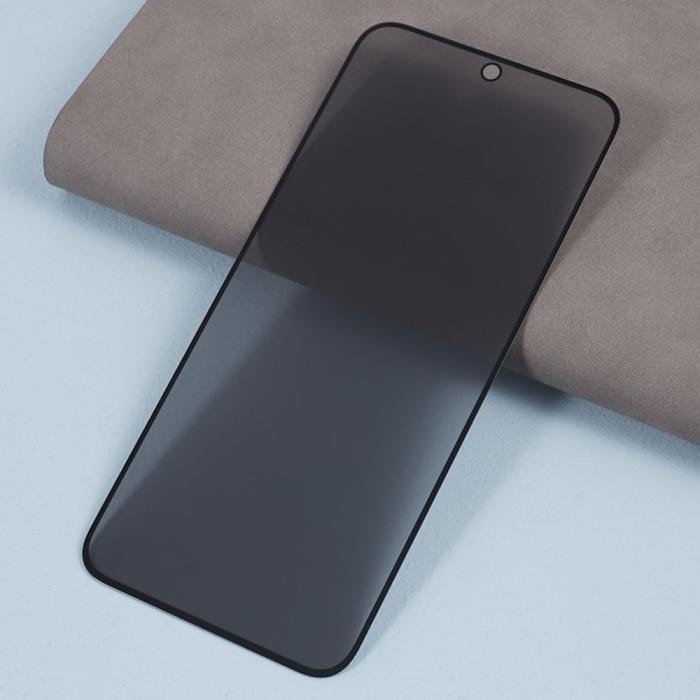 Folie Sticla Securizata, Flippy Privacy Classic 35, Negru Transparent, 2.5D, pentru Samsung Galaxy S23 FE