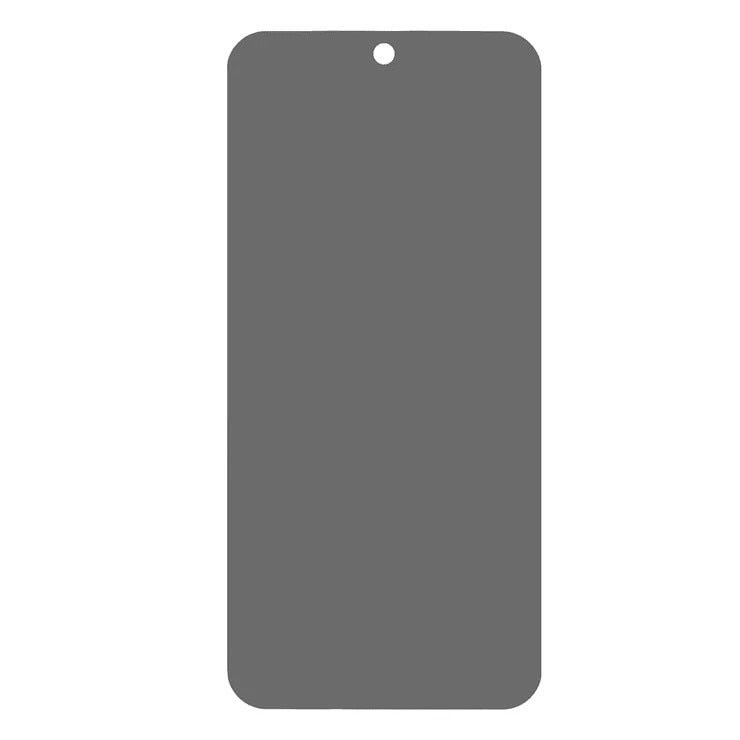Folie Sticla Securizata Flippy Privacy pentru Xiaomi Redmi Note 13, 2.5D, Negru Transparent