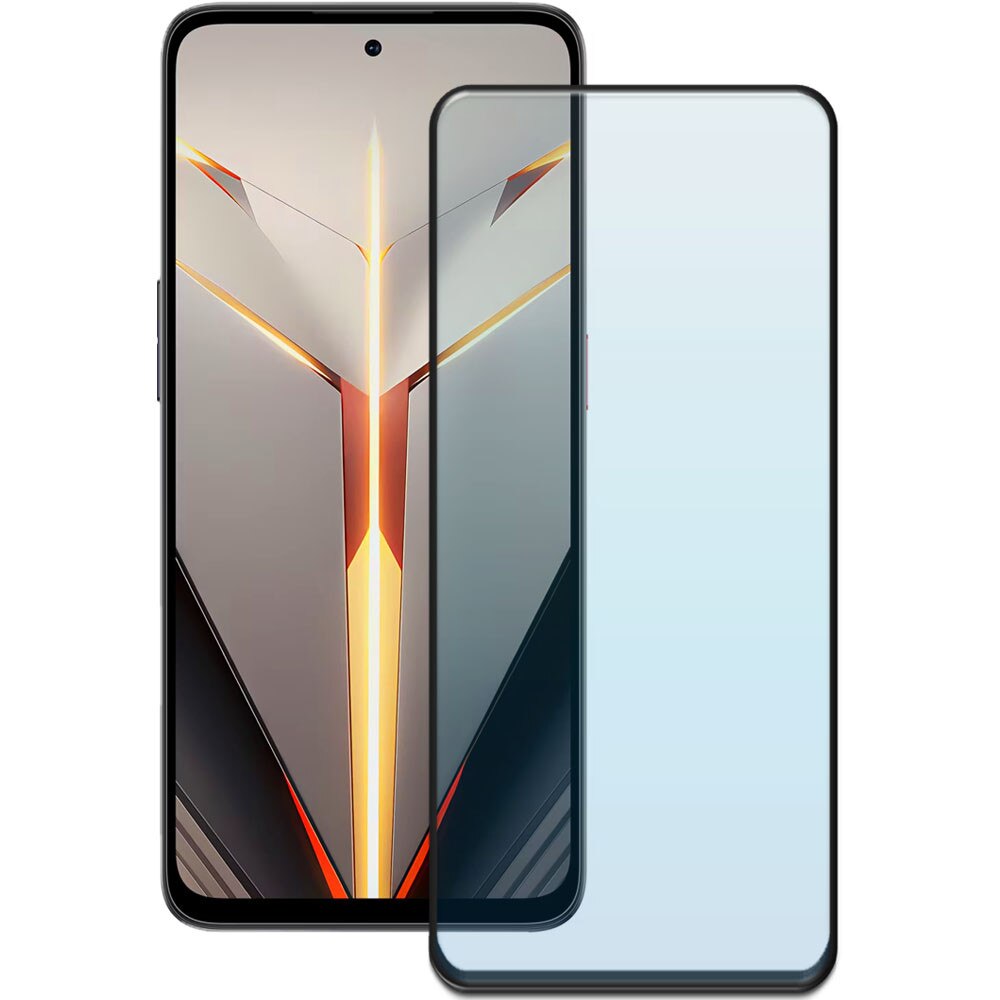 Folie din sticla securizata pentru ZTE Nubia Neo 2 5G, HAMSTERBOX Glass Shield, Protectie completa ecran, Full face, Aplicare rapida, Case Friendly, Transparenta