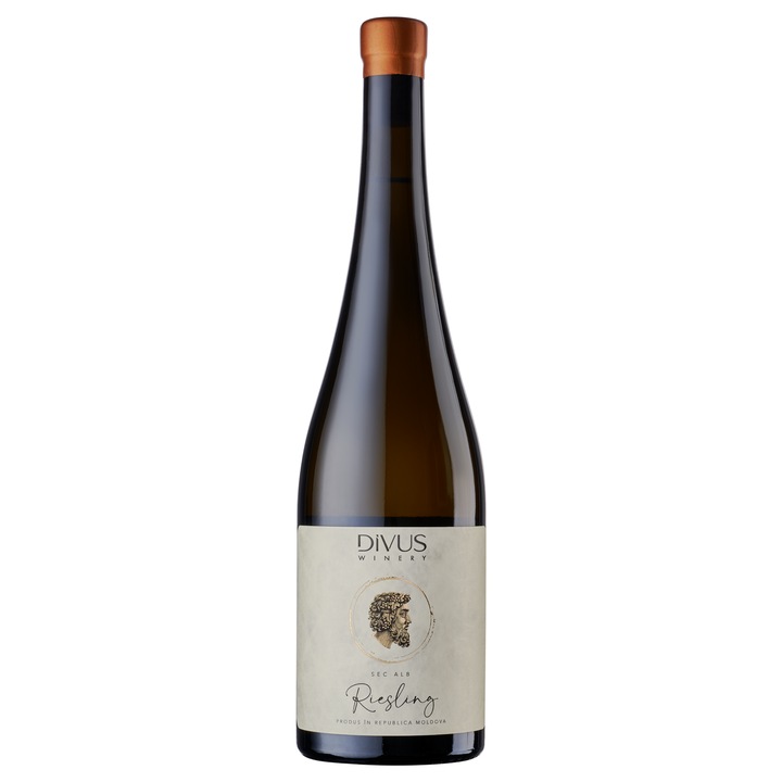 Vin Alb Divus Riesling, sec, 0.75l