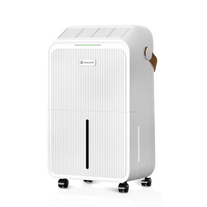 Dezumidificator si purificator AlecoAir D12 Retro New, WiFi, Capacitate 12 l /24 h, Ionizare, Lampa UV-C, Indicator umiditate, Uscare Rufe, Potrivit pentru 20 mp