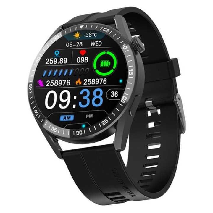 Smartwatch TRACER SM8V, silicon, 1.28 inch, pentru copii