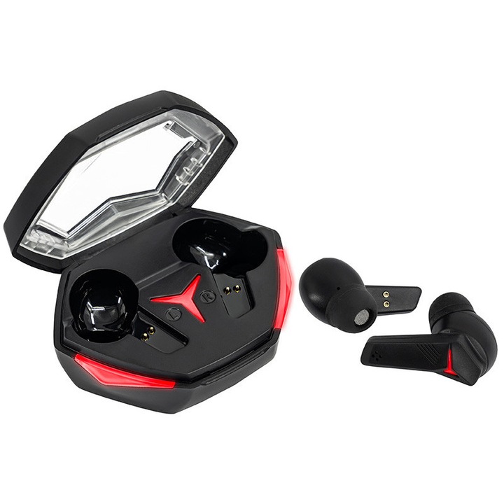 Tracer G1 TWS BT, 20 Hz - 20 kHz, Bluetooth 5.3, 300 mAh, Fekete, Fülhallgató