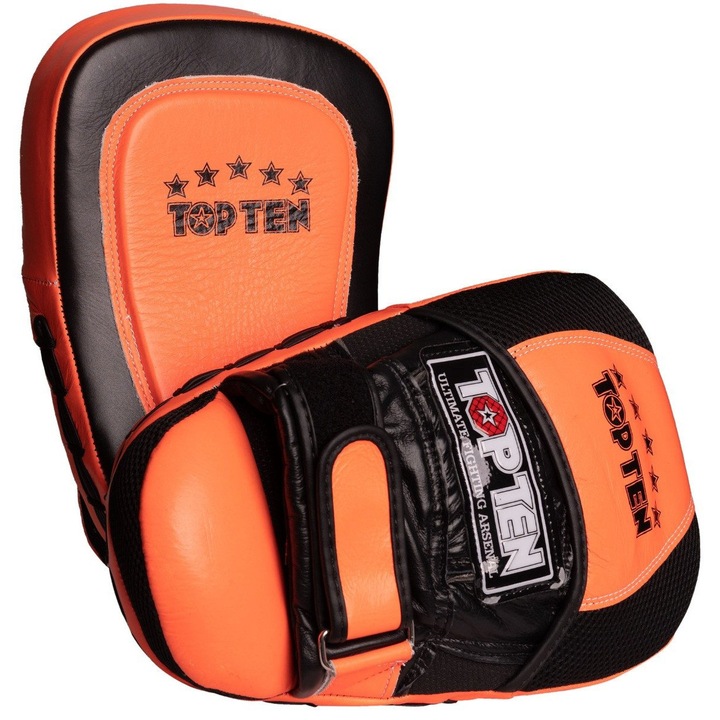 Палмаре Топ Тен, черно-оранжево, естествена кожа, 275гр