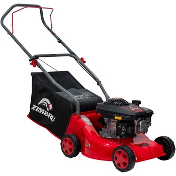 Masina de tuns gazon/iarba Ruris Zimbru 888XLS, 3.3 CP, 131 CC, 4 timpi, 400 mm latime lucru, 25-55 mm inaltime lucru, 45 l capacitate sac colector, 1 l capacitate rezervor benzina