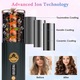 Ondulator Automat Bucle, Suness, invelis turmalina ceramica, Ondulator De Par Profesional, potrivit pentru orice tip de par, Ondulator Cu Protectie Avansata, baterie durabila, ideal pentru calatorii, Incalzire rapida, 3000mah, Negru
