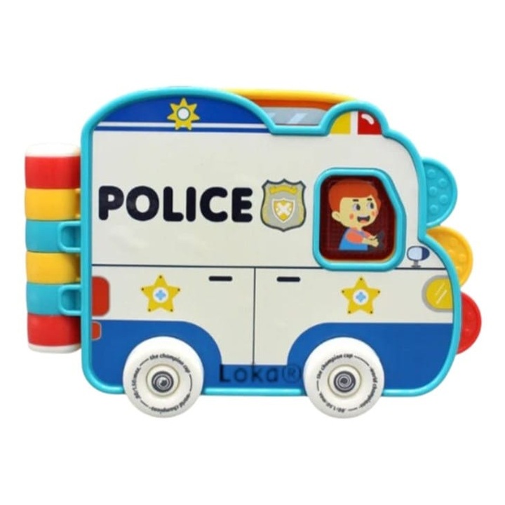 Carte interactiva, electronica, Eroii de serviciu, multicolor