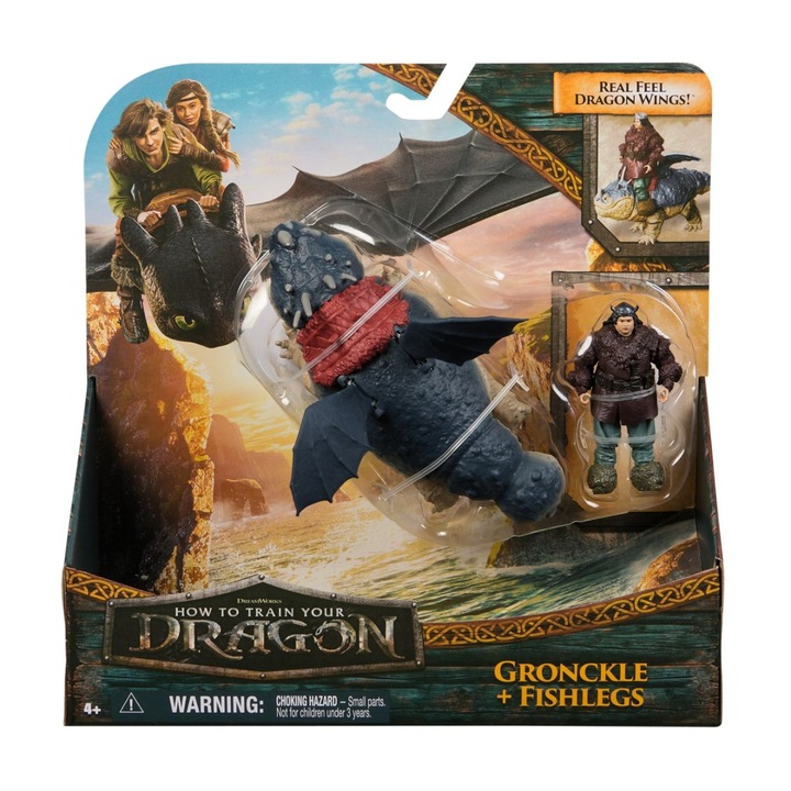 Комплект за игра, DreamWorks Dragons, Гронкел и Рибоног