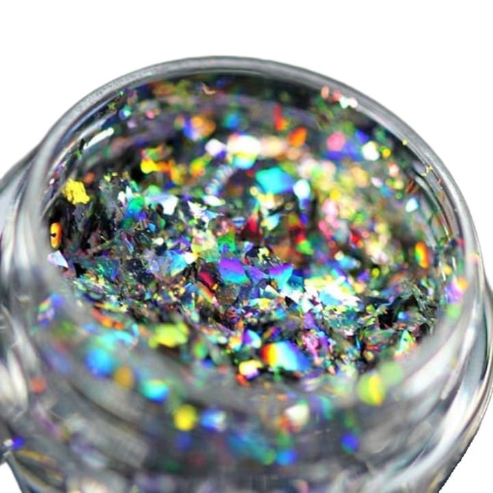 KAJOL Beauty PK120 holografikus pigment pehely sminkhez, 1g