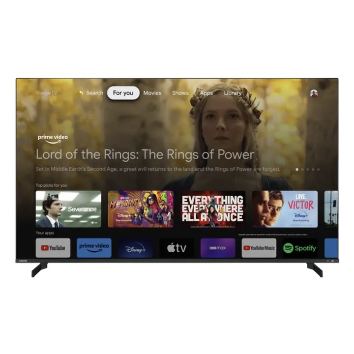 Televizor QLED Toshiba 165 cm 65" 65QG5E63DG, Ultra HD 4K, Smart TV, WiFi, CI+