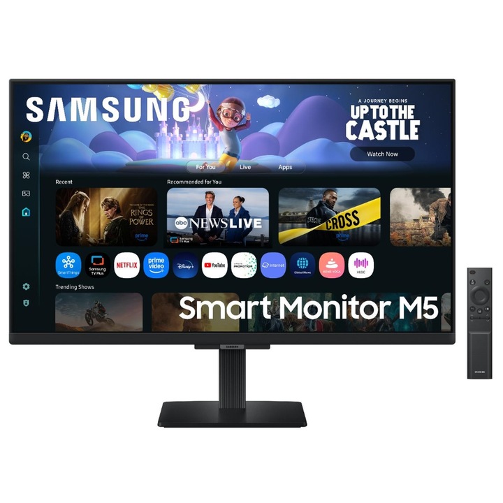 Monitor IPS LED Samsung 27" LS27FM500EUXEN, Full HD 1920 x 1080, HDMI, hangszórók, fekete