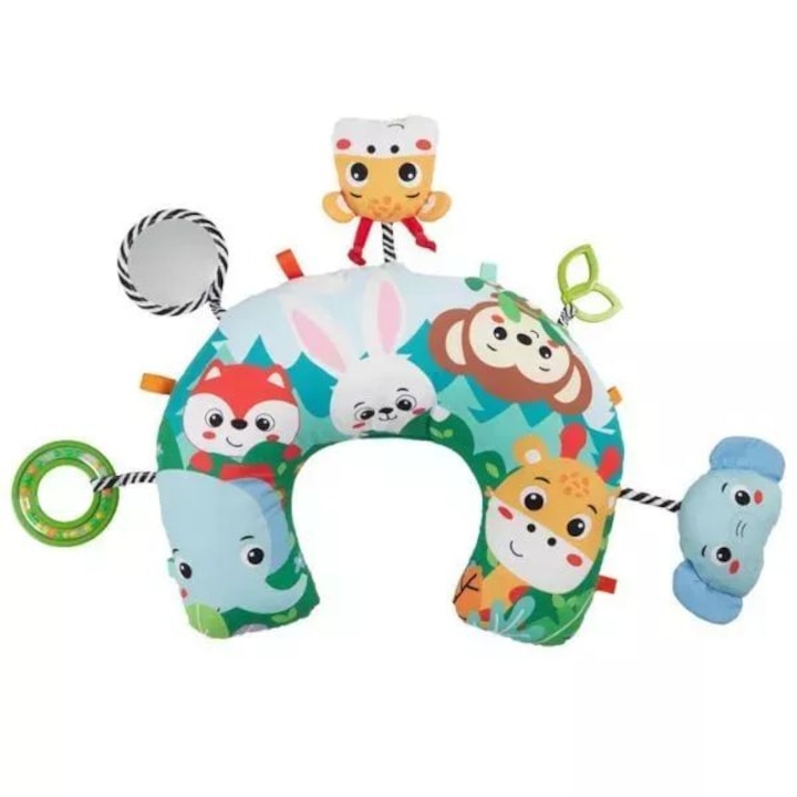 Pernă pentru burtică cu model animal