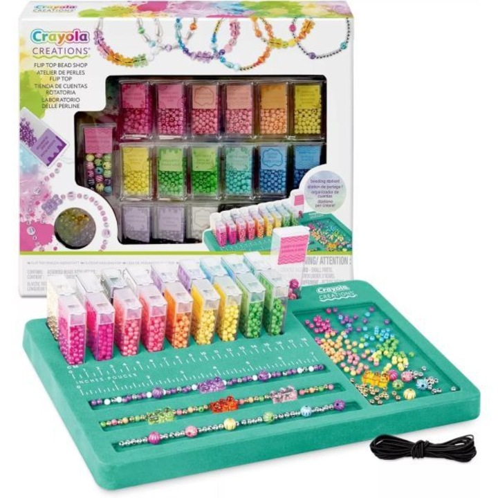 Crayola Creations: Set de creare bijuterii în cutie de depozitare