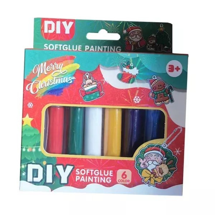 Karácsonyi dísz készítő üvegfesték szett