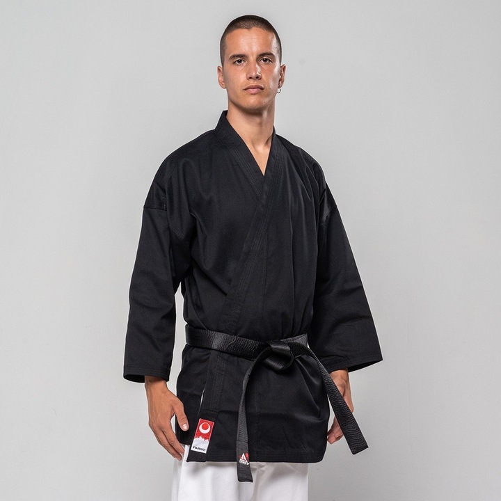 Karate Gi Training, Fujimae, bumbac 100%, 20047, Negru, 3XL