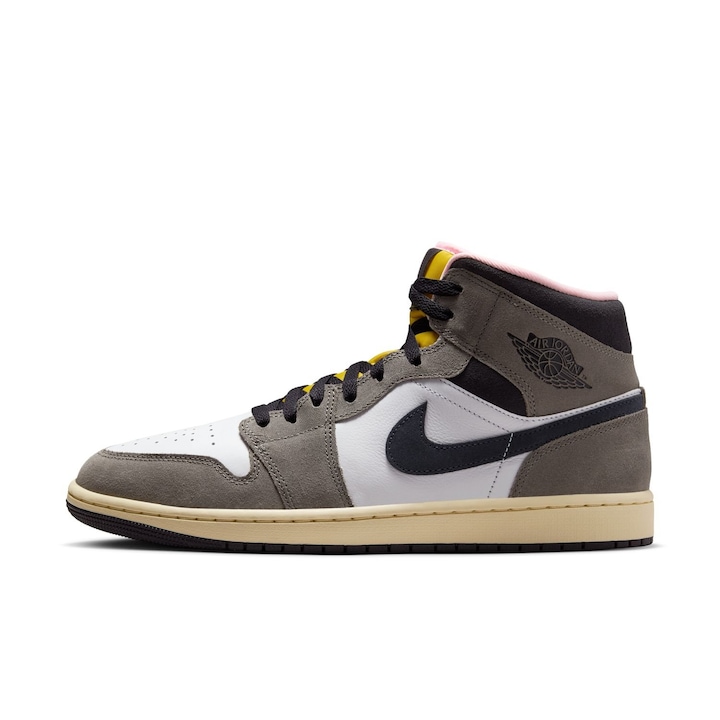 Pantofi sport Jordan Air Jordan 1 Mid Se, Alb