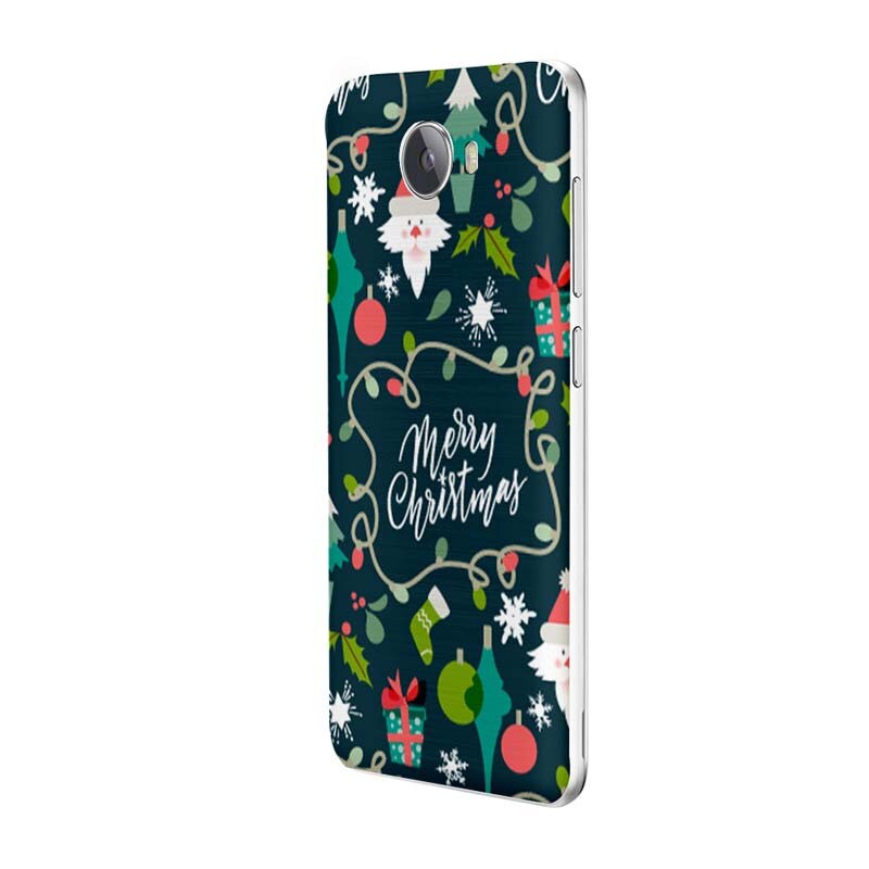 Husa Silicon, Ultra Slim 0.3MM, Merry Christmas, Huawei Y3 2017