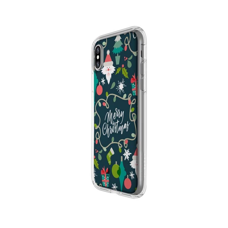 Husa Silicon, Ultra Slim 0.3MM, Merry Christmas, Apple iPhone X