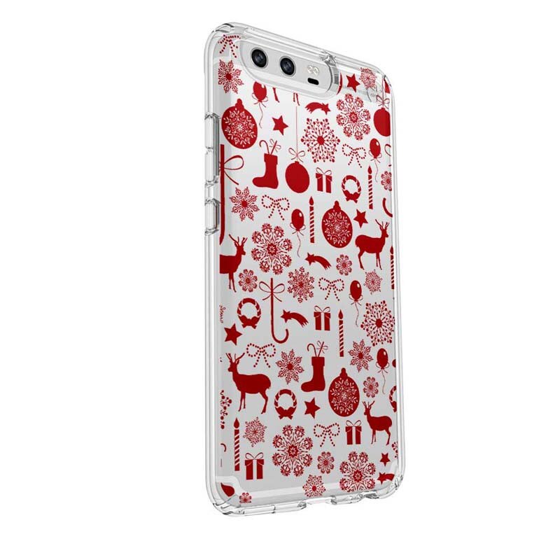 Husa Silicon, Ultra Slim 0.3MM, Christmas Pattern, Huawei HONOR 9