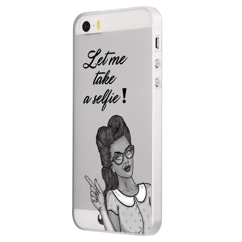 Husa Silicon, Ultra Slim 0.3MM, Selfie, Apple iPhone 5 / 5S / SE