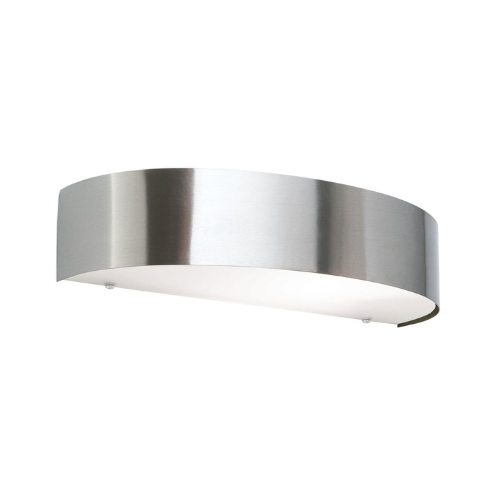 ORION BOGA kültéri fali lámpa, E27 1x35W rozsdamentes acél króm kivitel, magasság 5.5cm IP44