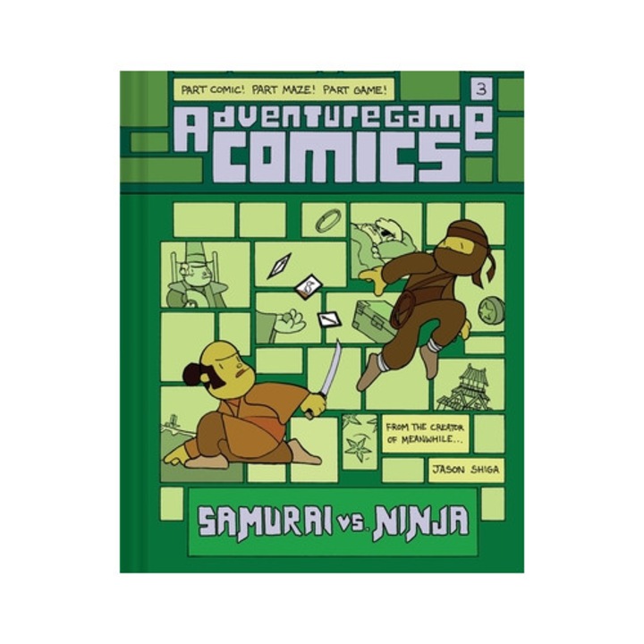 Adventuregame Comics: Samurai Vs. Ninja (book 3): An Interactive Graphic Novel - Jason Shiga