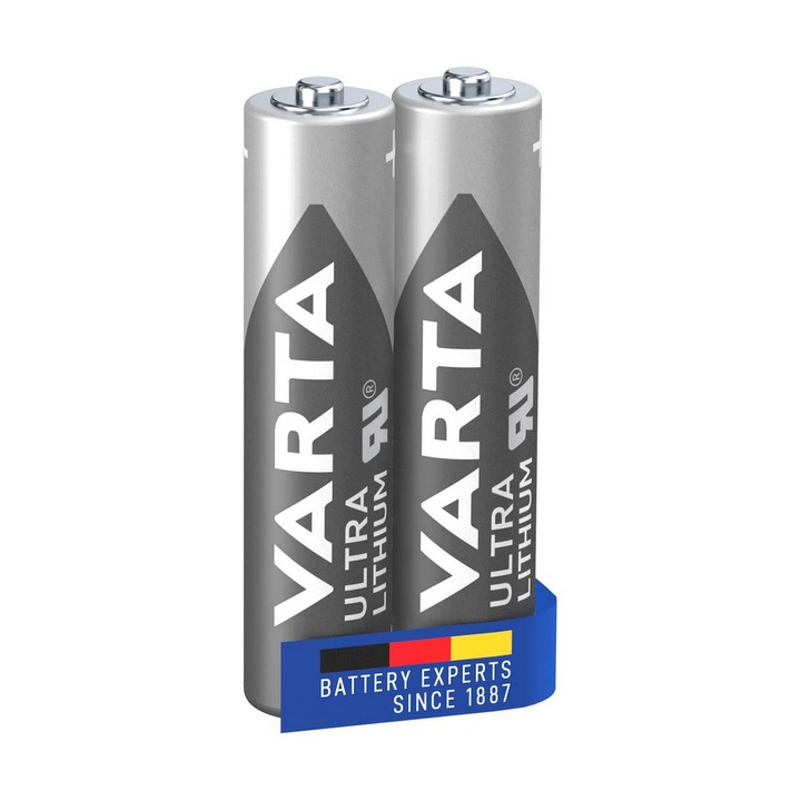 Baterii Varta Ultra Lithium 1, 5 V (2 Unitati)