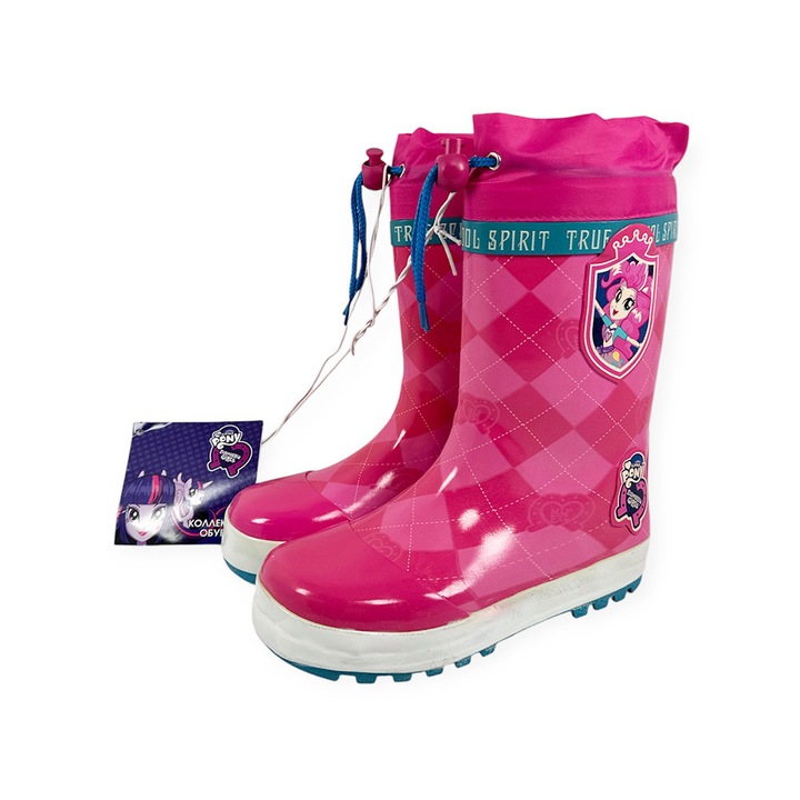 'Детски гумени ботуши My Little Pony 53-244-3 MLL, С памучен хастар, Розов, Розово