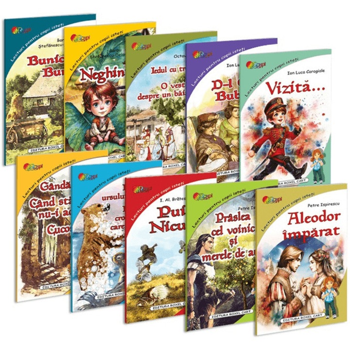 Pachet Lecturi isteti, 10 carti
