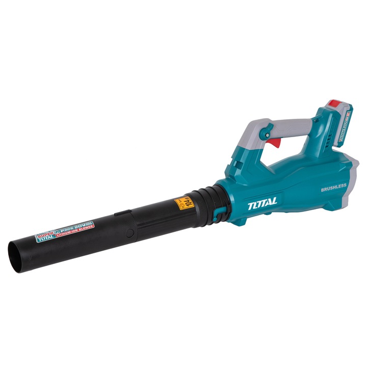 Suflanta cu acumulator TOTAL 20V, include 2 acumulatori si incarcator