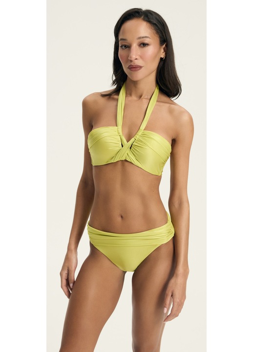 Sutien top push-up bandeau Verde lamaie Truffle Esotiq, Verde