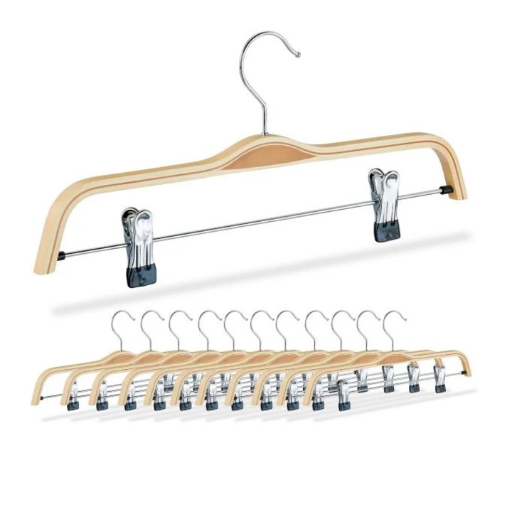 Nadrág- és szoknyatartók 12 db