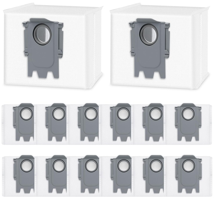 14 porzsákos csomag Roborock Q7 L5+/Q10 S5+/S7 Max Ultra/Q5 Pro+/Q8 Max+/S8+/S8 Pro Ultra/S7 Maxv Ultra/S7 Pro Ultra/Q7+/Q7 Max+/T8/Q5+/G10S Pro/Q7 Max+ állomáshoz