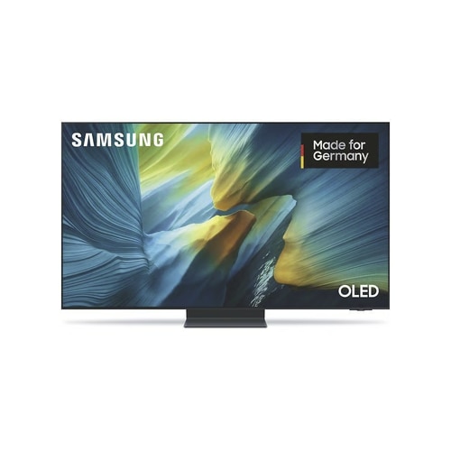 Televizor OLED Samsung GQ65S95FATXZG 4K Vision AI, 163 cm, 4K UHD, HDR, Smart TV, Control vocal (Alexa, Google Assistant, Bixby), 100 Hz