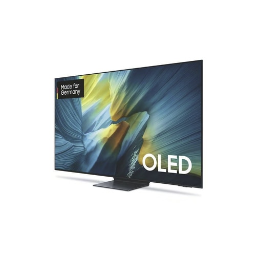 Televizor OLED Samsung GQ65S95FATXZG 4K Vision AI, 163 cm, 4K UHD, HDR, Smart TV, Control vocal (Alexa, Google Assistant, Bixby), 100 Hz