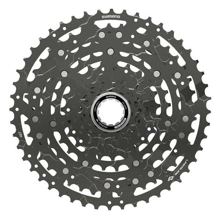 Shimano Caseta Unisex Felnőtt 10V 11-48 Cs-Lg400 Kerékpárkazetták És Lánckerekek, Többszínű, Univerzális Méret